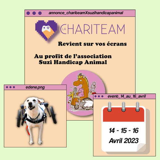 annonce chariteam avril 2023