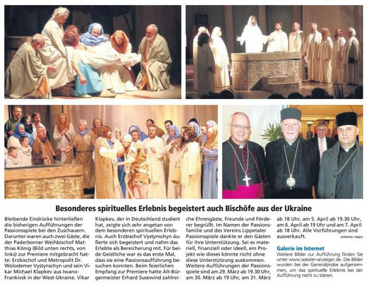 Beericht Soester Anzeiger 26.03.2018