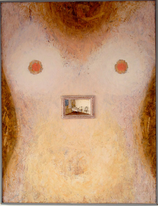 femme nue, chambre, lit, tableau, peinture, art contemporain, oeuvre, Lesenfans