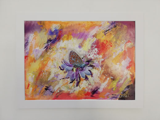 "butterfly" by Annika Peissert (Collage)