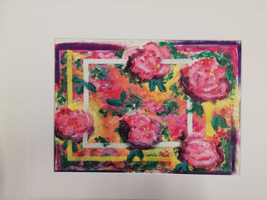 untitled (flowers and frames) by Annika Peissert
