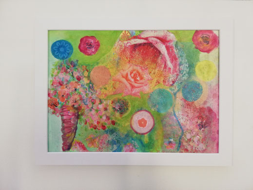 untitled (Collage flowers) by Annika Peissert (Collage)