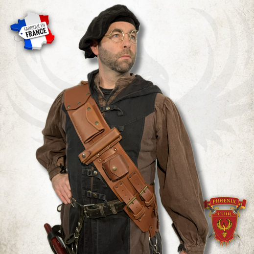  Armure cuir fabrication francaise artisanale Special GN