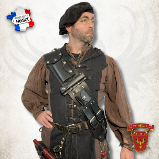  Armure cuir fabrication francaise artisanale Special GN