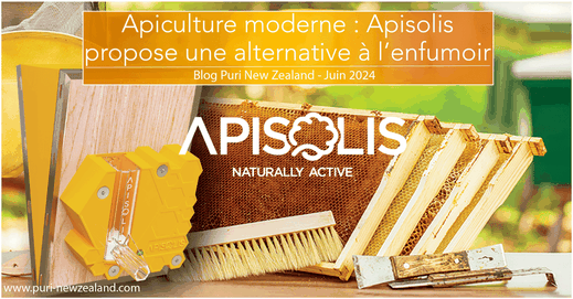 Visuel de l'enfumoir nouvelle génération de la marque française Apisolis pour l'apiculture moderne
