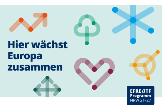 Wir werden durch das Programm "Zukunftsgutscheine Rheinisches Revier" gefördert