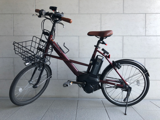 電動アシスト自転車20インチ｜YAMAHA PAS CITY-X ボルドーレッド