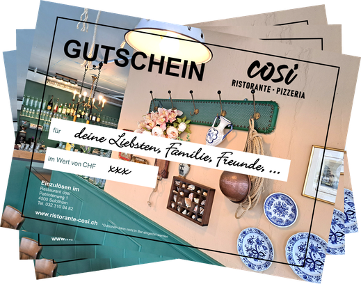 Restaurant Guschein Ristorante Pizzeria cosi Solothurn