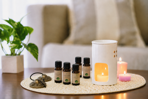 Huiles essentielles et synergies florales et minérales pour libérer les émotions causant du stress et des réactions corporelles