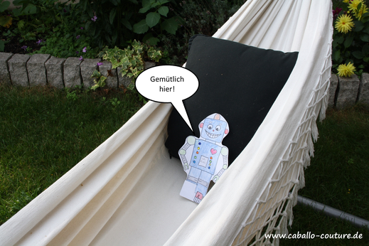 Roboter; Bastelidee; Roboter basteln; Caballo Couture; Roboter bauen; DIY Roboter; Fritz Fröhlich; Bastelidee Kinder