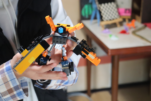 ロボットの作例(変形後)