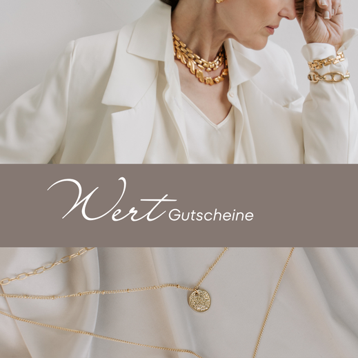Wert Gutschein für Beauty- und Styling Erlebnisse bei Juliane Sumaj. Geschenk Gutschein frei einlösbar für Make-up & Fashion Beratung.