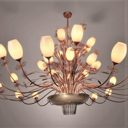 Paavo Tynell Grand Chandelier, Finland, 1930s - ON HOLD