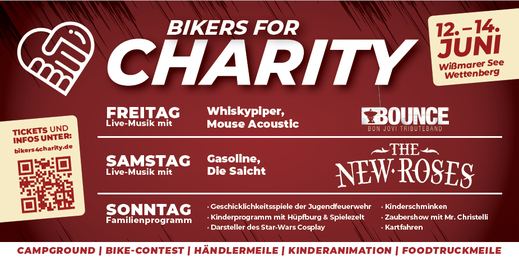 Bikers 4 Charity am Wißmarer See Programm 2026