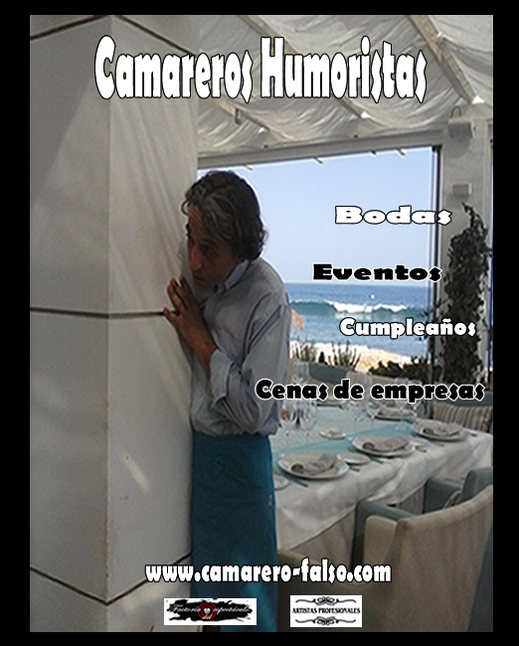 camareros humoristas