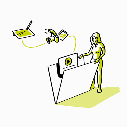 Illustration Mappe
