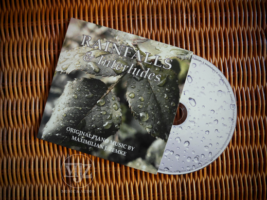 Rainfalls and Interludes Maximilian J. Zemke Piano Music Klaviermusik EP CD