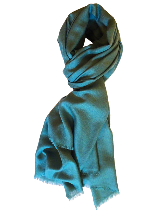 Elegant texture of wool and silk shawl isolated