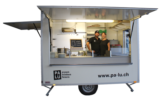 PA-LU, Pascal Ineichen, Lucia Bättig, Food-Trailer, essen, trinken, feiern