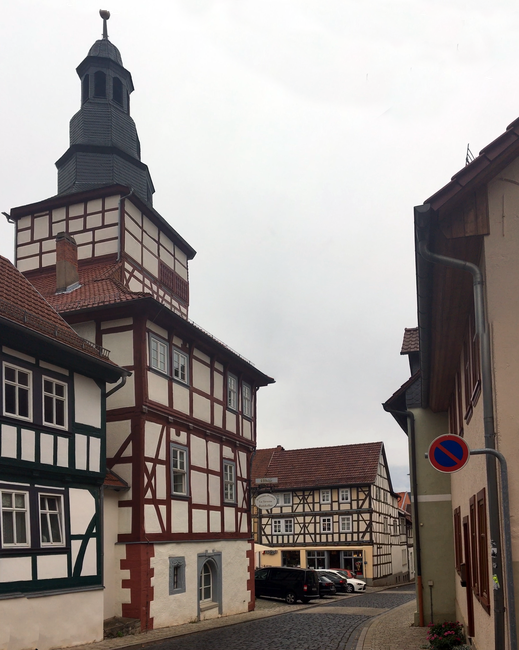 Blick auf Rathausplatz