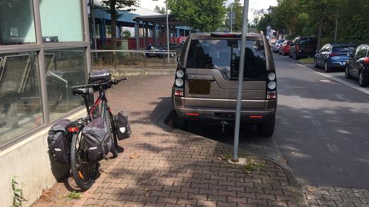 Abfahrt daheim