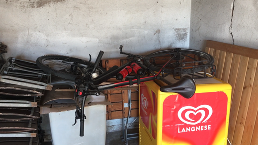 "Fahrradbett"