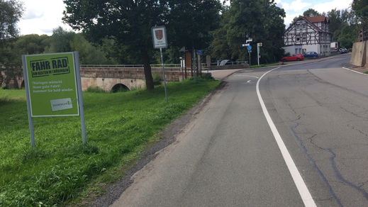 Ankunft in Vacha