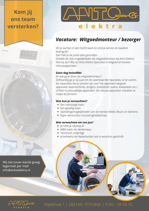 vacature stolwijk collega gezocht 