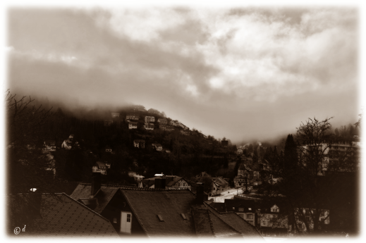 Triberg wolkenverhangen