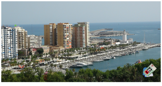 Puerto de Málaga y Faro