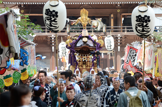 諏訪神社,立川, 連合神輿渡御,2020.8.30