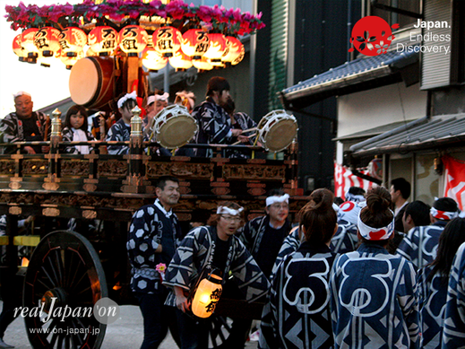 遠州横須賀, 祭, 三熊野神社大祭, 祢里, 2019年, 揃い・祢里曳き廻し, 宵宮・夜祭り,  本楽, 祢里, 静岡県掛川市西大渕