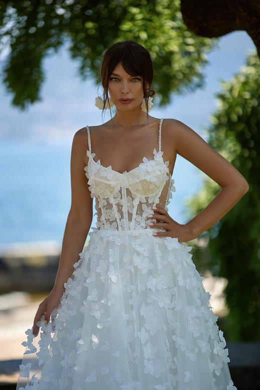 Amore Como Collection, Brautmode Berlin, Brautkleider Berlin, A-Linie Brautkleid,