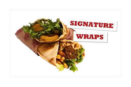 Vegetarische & vegane Wraps mit frischem Salat –Veggie Bros Würzburg