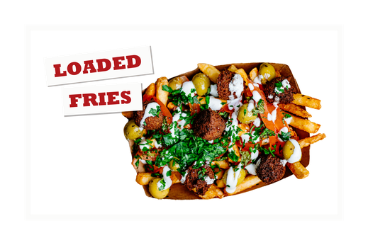 Pommes mit hausgemachter Sauce – vegetarisch, Veggie Bros Würzburg