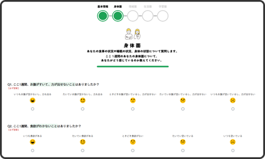 SRQOL-22_Web回答フォーム