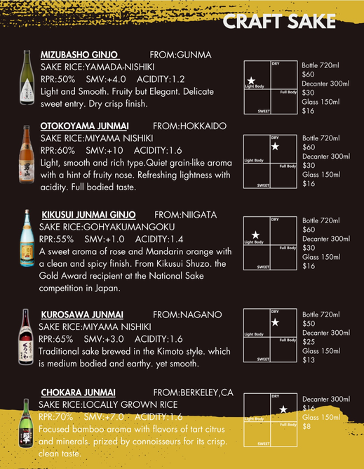 akuma Izakaya – Craft Japanese Sake Selection in Santa Monica