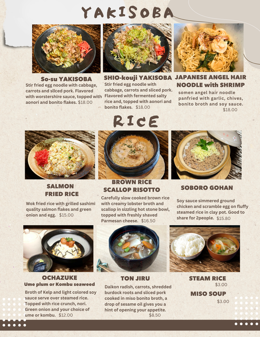 Takuma Izakaya – Japanese Chow Mein and Fried Rice in Santa Monica