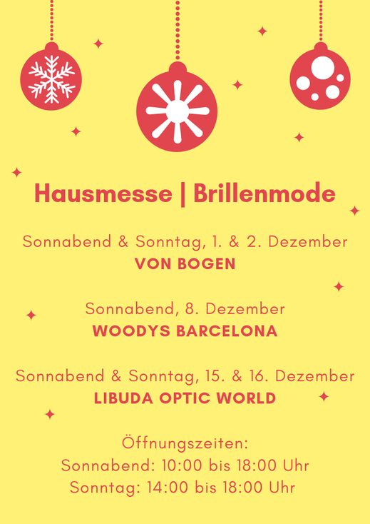 Hausmesse & Brillenmode zum Spremberger Lichterfest 2018