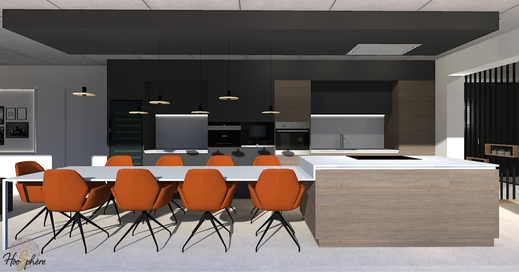Cuisine, salon, chambre enfants, salle de jeux | HooSphere