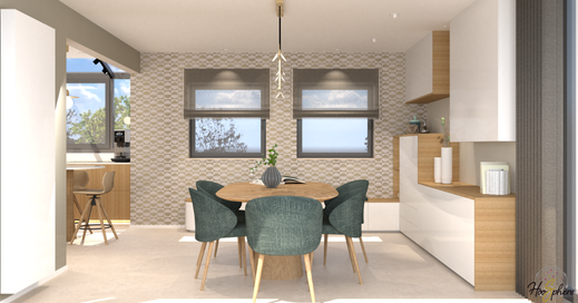 Un espace pensé pour le partage, où chaque détail invite à la convivialité — du choix des luminaires à la circulation fluide.