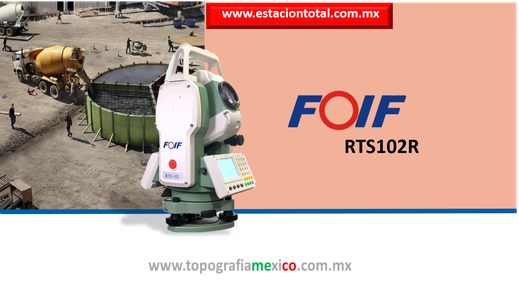 estacion total foif rts102r con bluetooth