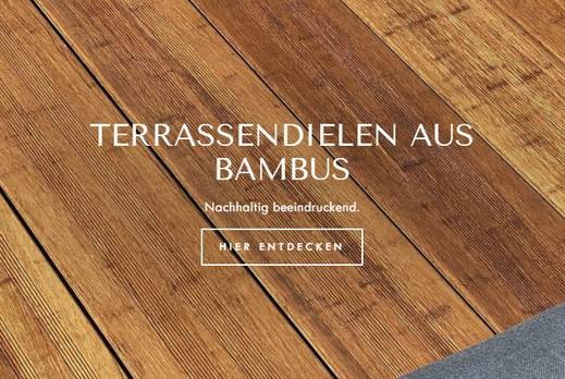 Das große Bambus Terrassendielen Sortiment 