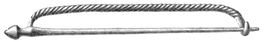 Fig. 1132. So-called proto-fibula or round-headed fibula. Found in Skåne.