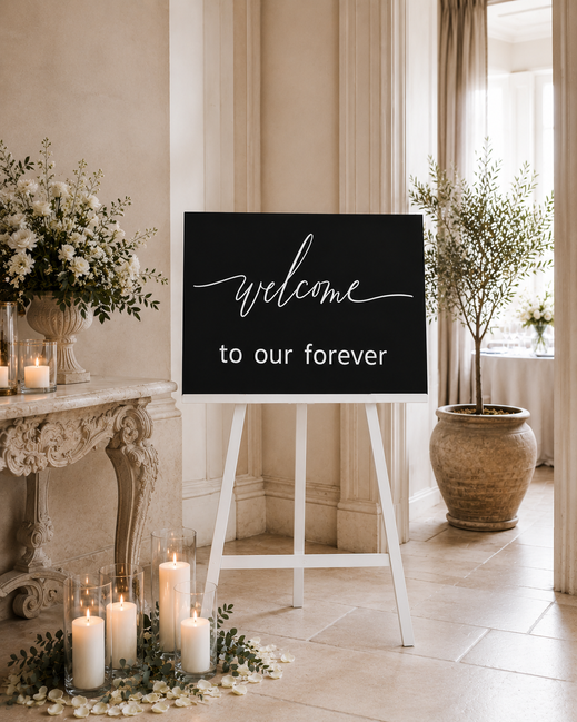 Boho Wedding welcome