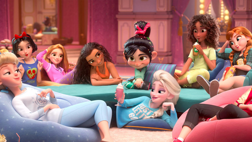 Chaos im Netz Ralph breaks the internet movie scene Disney animation pincess star wars marvel film review deutsch FANwerk