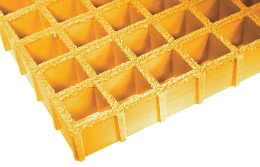 Rejilla de Fibra de Vidrio Moldeada