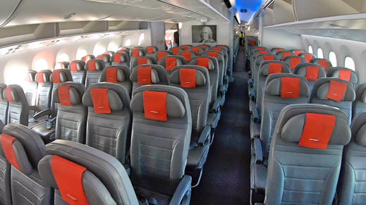 Norwegian Air 787 Economy Class