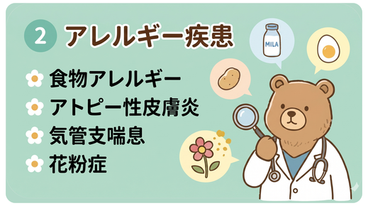 子どものアレルギー疾患