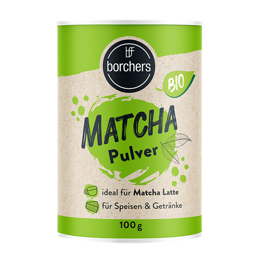 borchers Matcha Pulver in der Dose 100 g